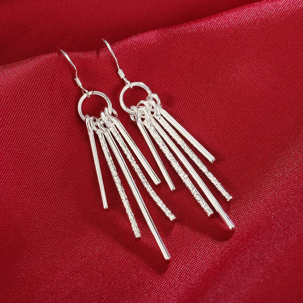 Special offer 925 sterling silver Jewelry sets fine classic earring stud necklace for women Fashion Party wedding Gift