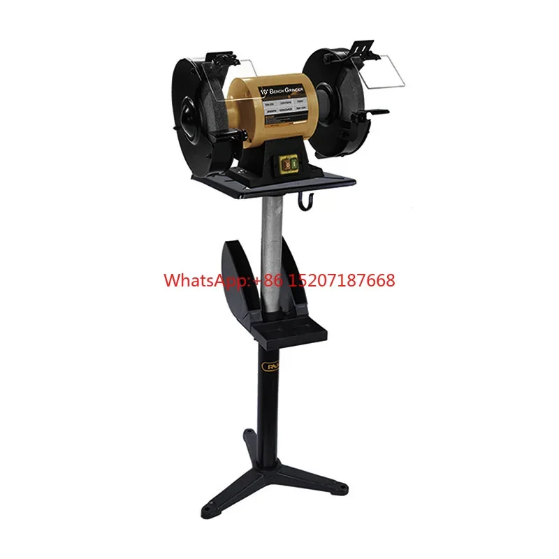 heavy duty motor 250mm grinding wheels woodworking bench grinder with cast iron base