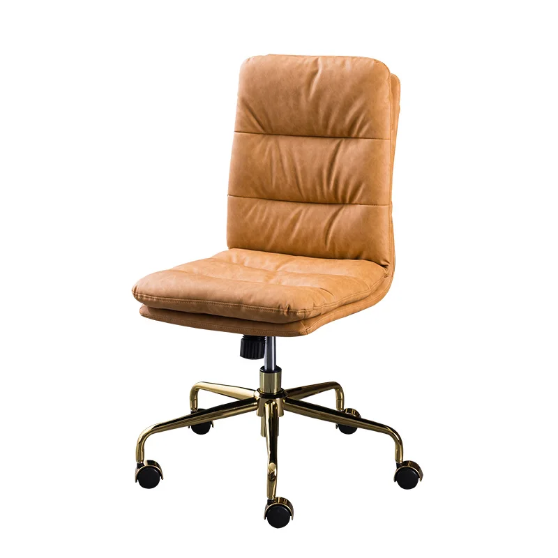 TLL Leather Boss Computer Chair Long Chair Lifting Desk Room Chair