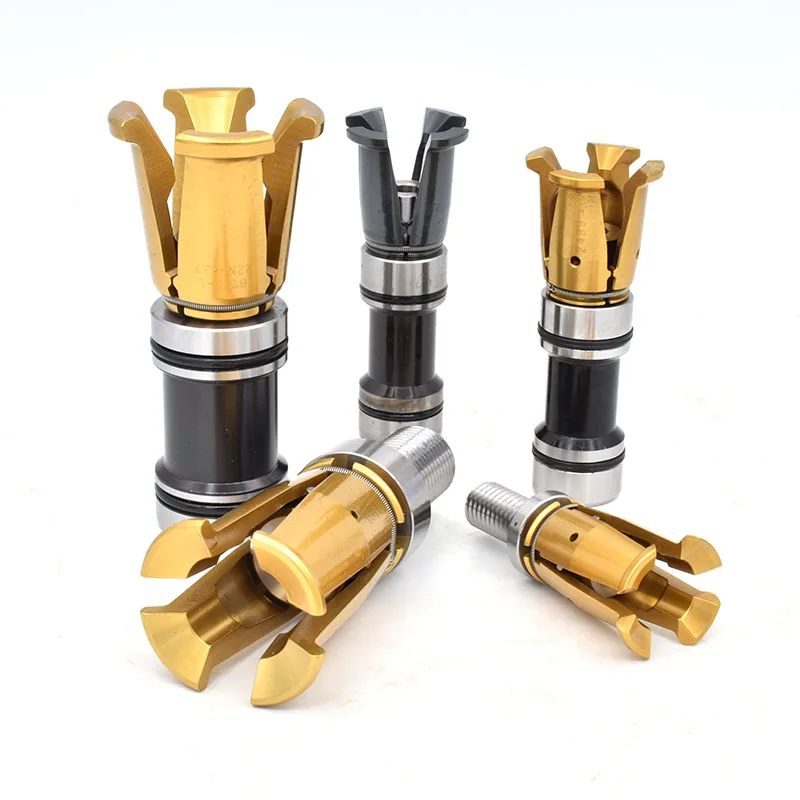 Imagem -04 - Pinça do Eixo para Cnc Machine Center Claw Clamp Petal Pull Claw Tool Bt50 Bt30 Bt40 Hsk63 45 Graus