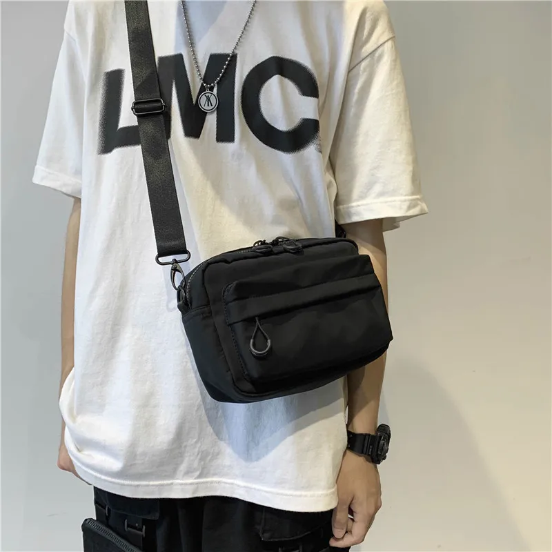 Minimalist Unisex Waterproof Lightweight Crossbody Bag for Students And Young People Casual Fashion Street Style Backpack