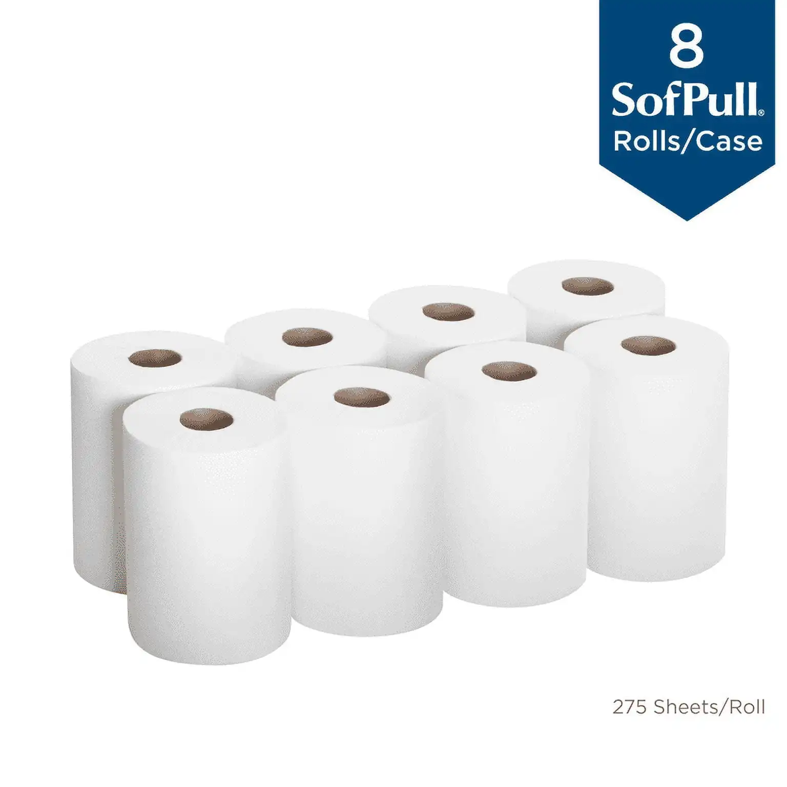 

Sofpull Premium Center-Pull Paper Towel, White, 275 Sheets, 8 Rolls