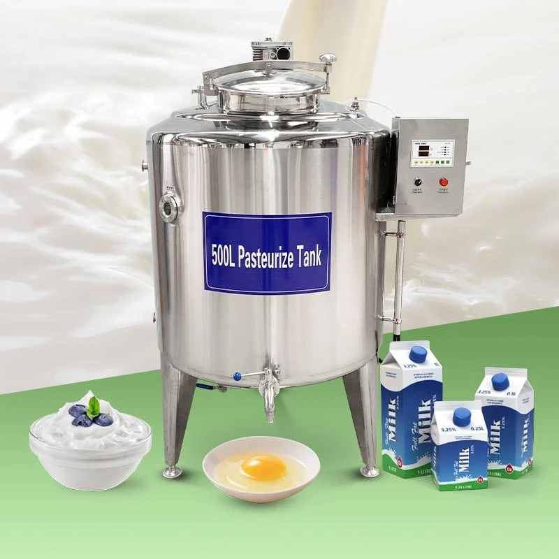 Industrial Milk Cold Pasteurization Mini Rapid Pasteurizer 500L Liquid Egg Jar Pasteurizer