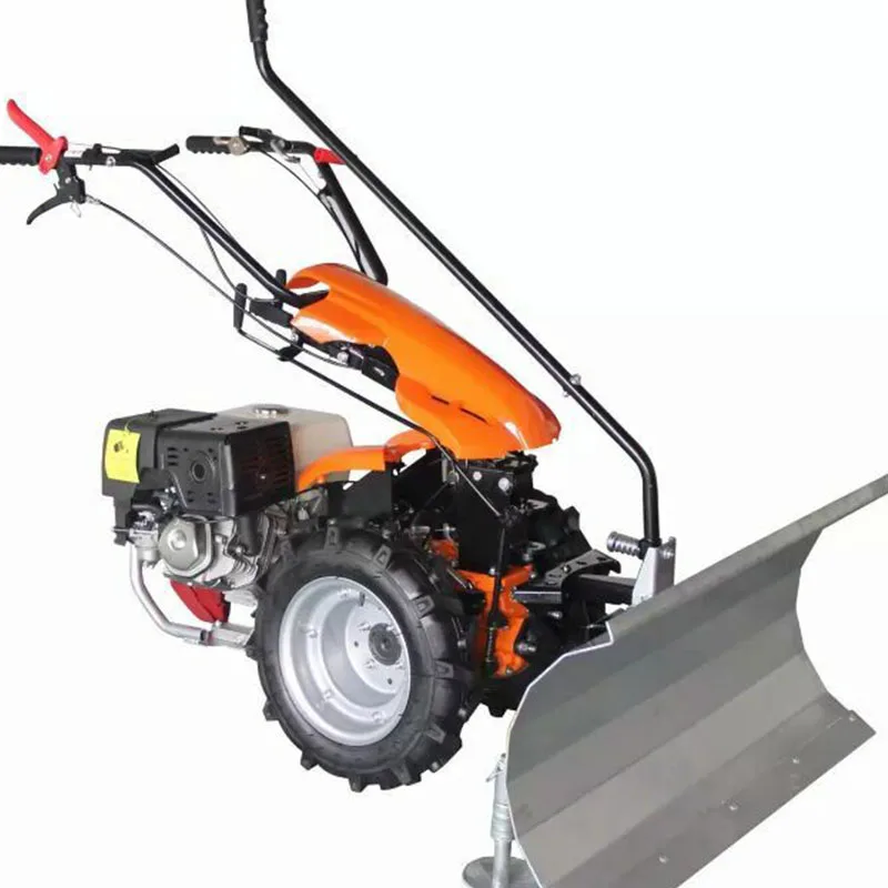 Spazzaneve con funzionamento flessibile da 6,5 HP, 1 anno di garanzia, per aree sceniche del parco, struttura compatta, camminata dietro la spazzatrice di neve
