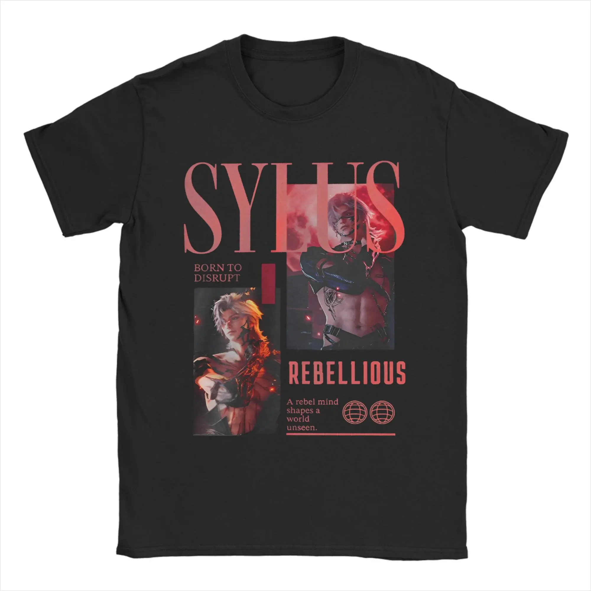 

Oversized T Shirt Beach Vintage Sylus 90s Sylus Bootleg Leisure T Shirts Cotton Tshirt for Adult Y2K Fun Logo Short Sleeve Tops