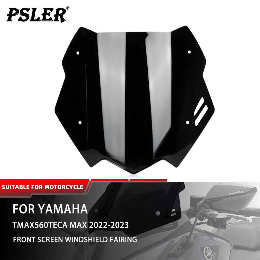 

Motorcycle Windshield Sport Short Wind Deflector Windscreen For YAMAHA TMAX560TECA MAX 2022-2023 Front Screen Windshield Fairing