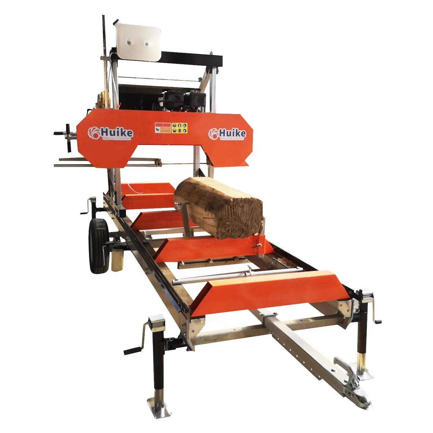 Hines Mini Wood Cutting Saw Mills Log Timber Sawmill / Portable Band Sawmill With Gasoline Or Diesel Engine