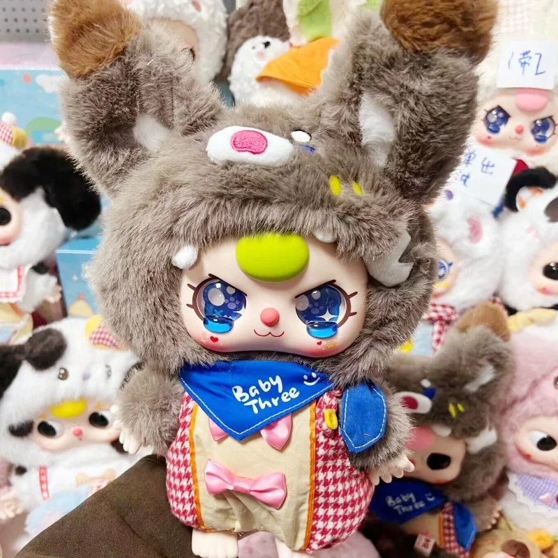 

Hot Genuine Baby Three 400% V2 Soft Vinyl Plush Big Doll Series Blind Box Cute Bag Pendant Model Room Decoration Birthday Gift
