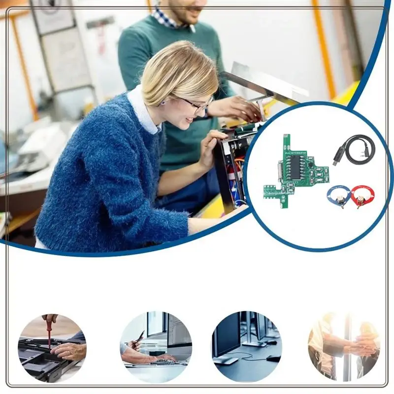 Reliable-For Quansheng UVK5/UVK6 SI4732 Intercom Modification Module Filter Amplified Version+Donut SW/AM Antenna+USB Cable,For