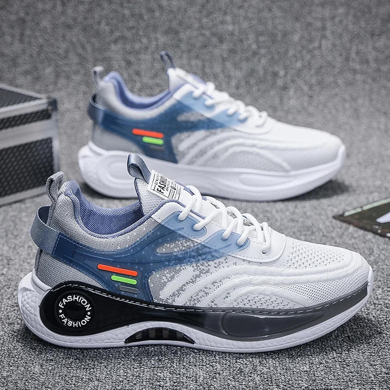

Mens Jogging Shoes Outdoor Sports Mesh Casual Shoes 2025 New Comfortable Soft Training Flat Running Shoes for Man