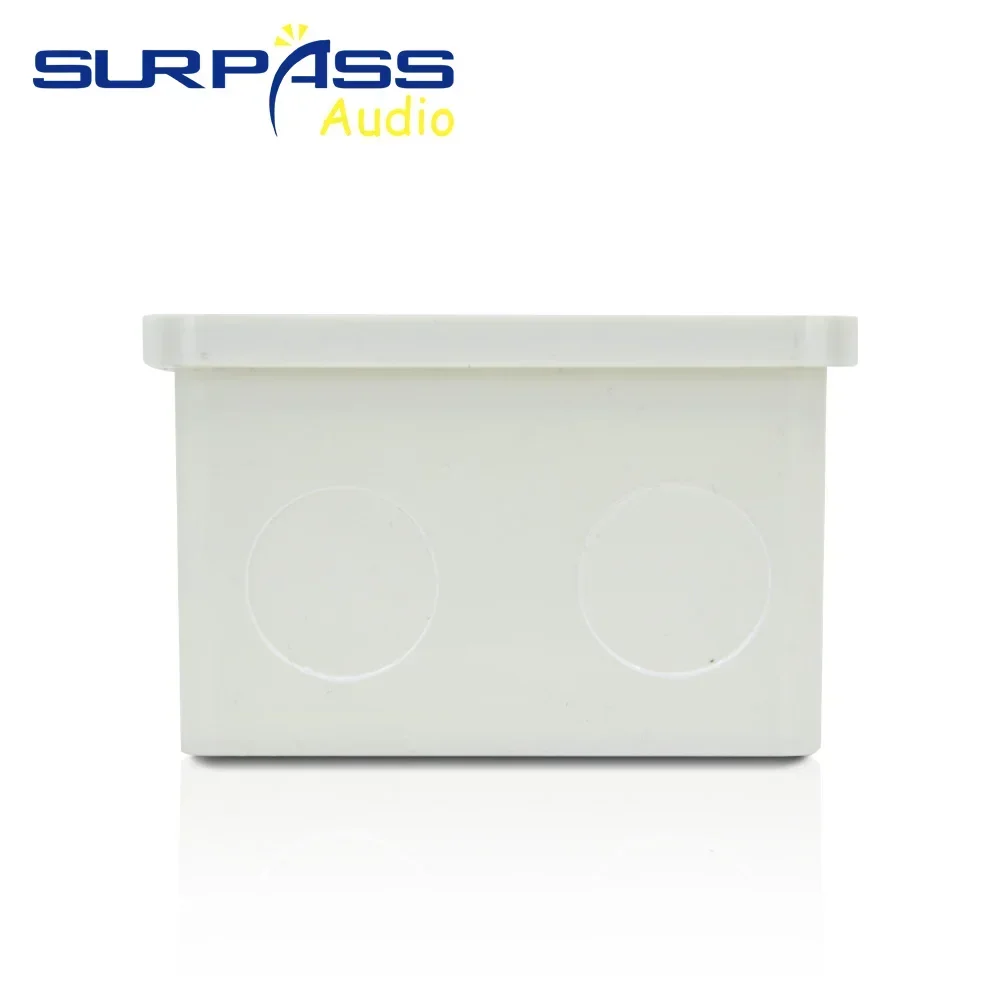 Materiale più spesso 86 interruttore domestico amplificatore musicale pannello termostato supporto da parete cassetta Standard internazionale scatola di montaggio scura