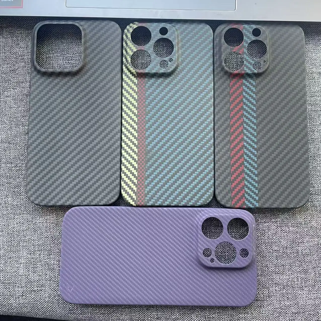 AKATIR For iPhone 14pro aramid fiber carbon fiber protective case light weight luxurious high-end 14pro Max carbon fiber ···