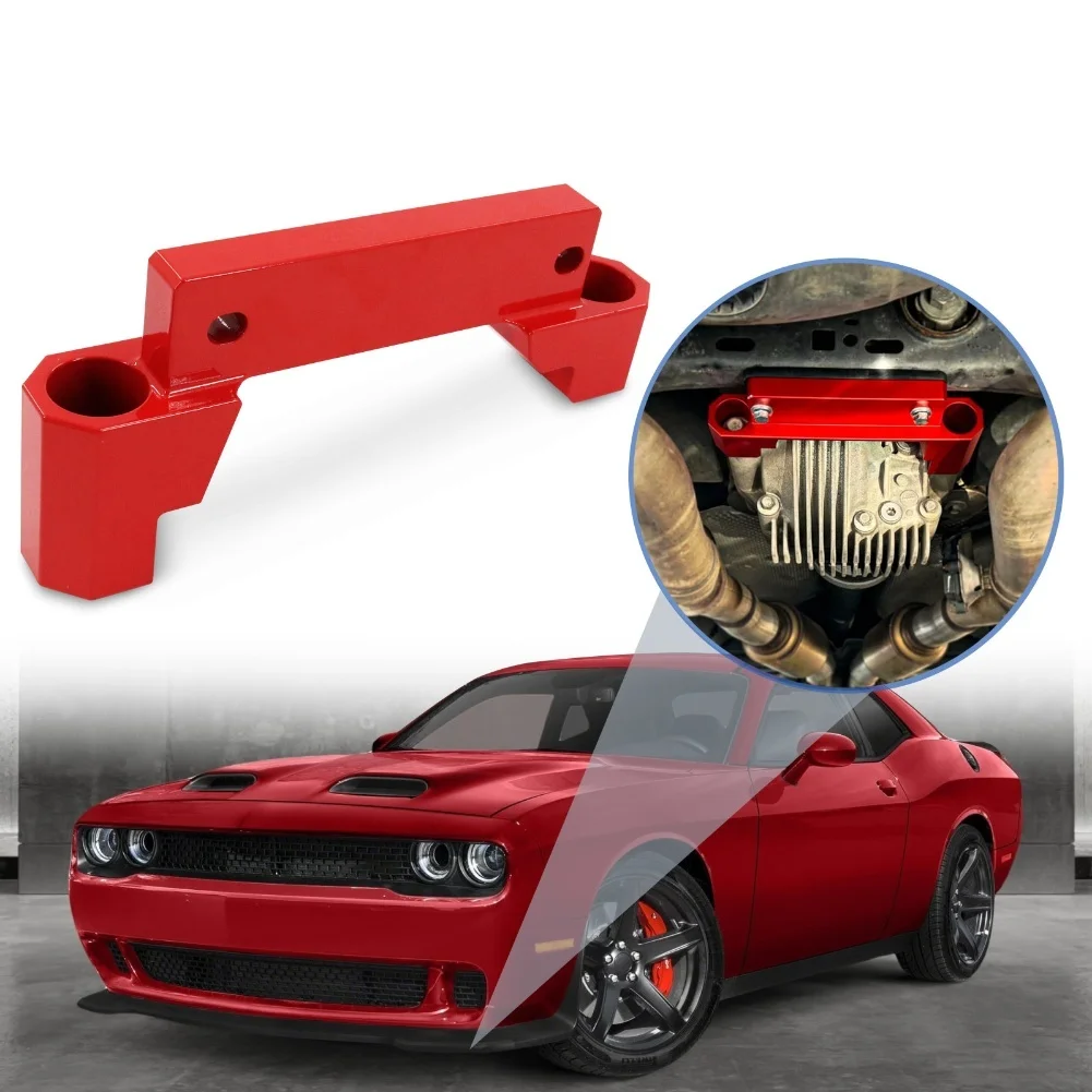 Rear Differential Mounting Bracket For Dodge 2015 For Hellcat For Srt For Scat 392+ Aluminum Clears Modified Exhaust Systems