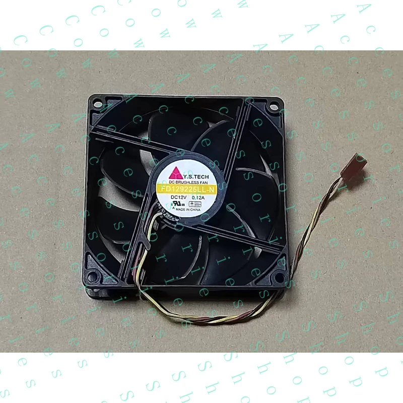 PP+ 1PC 3-Pin Server Cooling Fan  FD129225LL-N 9025 DC12V 0.12A
