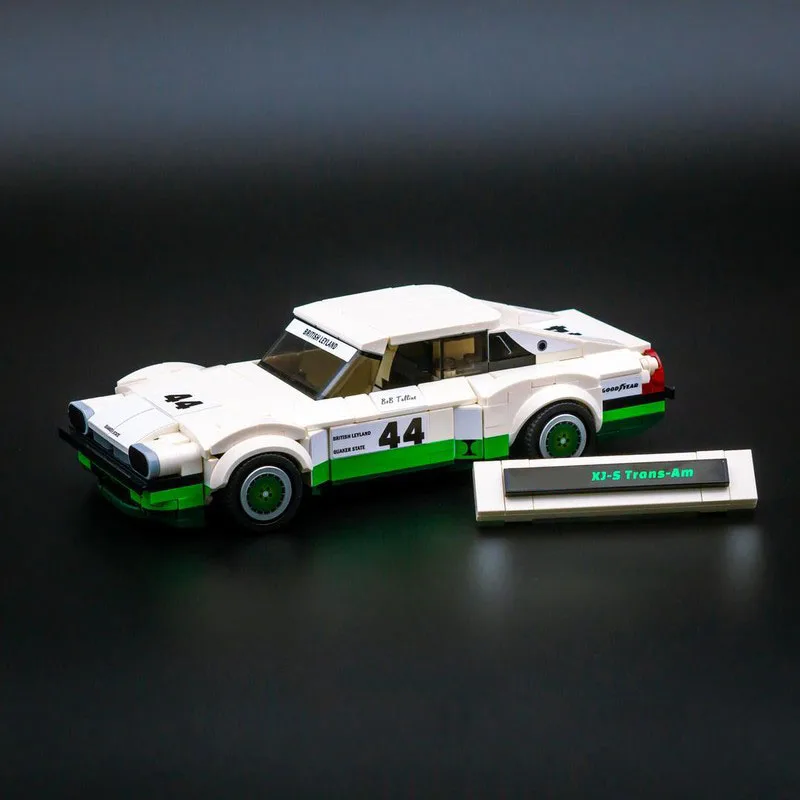 

415PCS MOC Champions series DIY 1978 car XJS Trans-Am Building Blocks Assembly Racing Model toy brick Children's birthday gifts