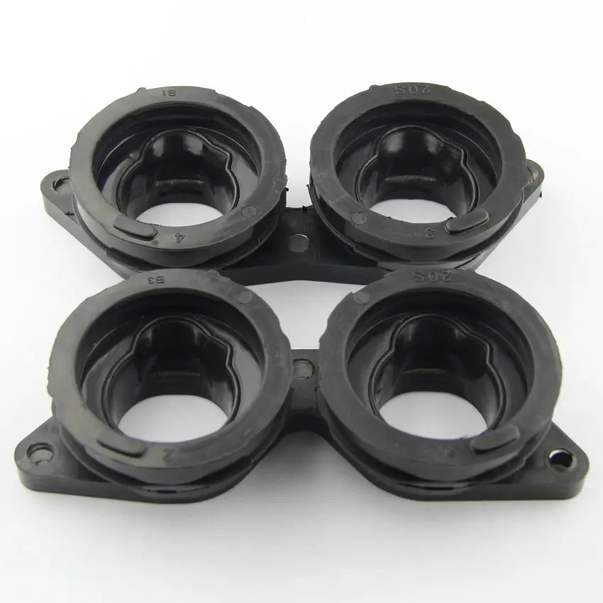 

For Yamaha FZ6 FZ6R 2009 2010 2011 2012-2017 20S-13586-00 20S-13596-00 2pcs Motorcycle Carburetor Interface Manifold Intake Glue