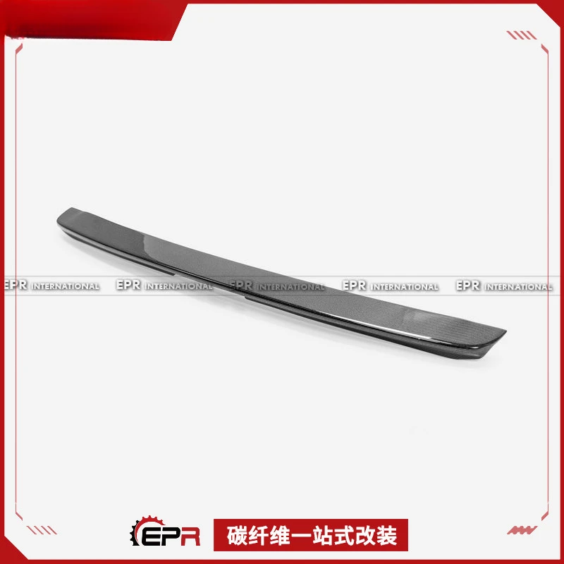 For Nissan GTR R34 4-Door Carbon Fiber EPA Style Ducktail Fixed Spoiler Wing Add-on Modification