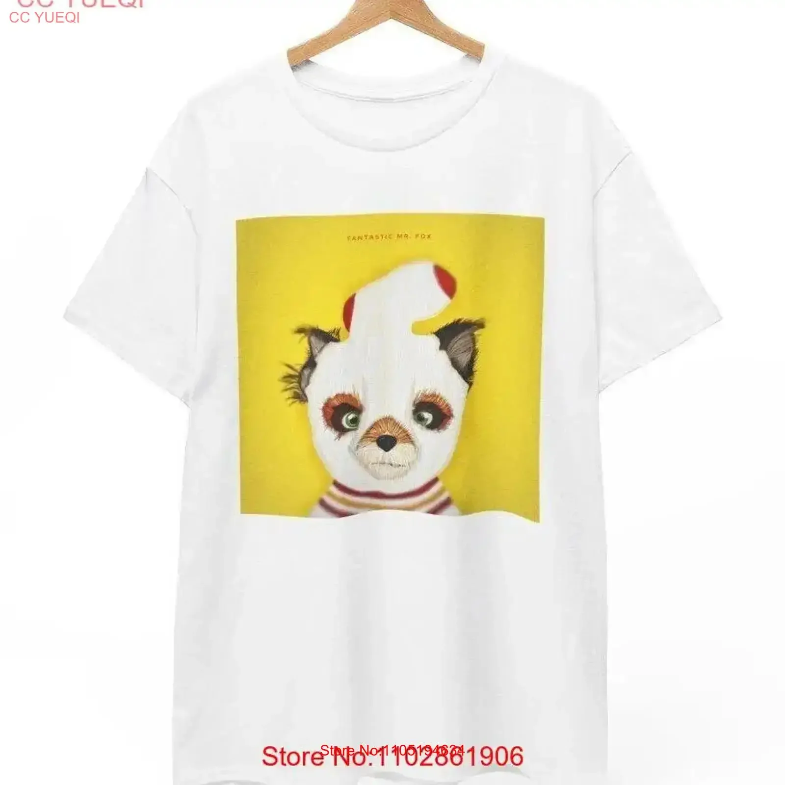 

Fantastic Mr Fox T Shirt Wes Anderson vintage Washed Versatile Slightly Unisex designer clothes homme fashion graphic