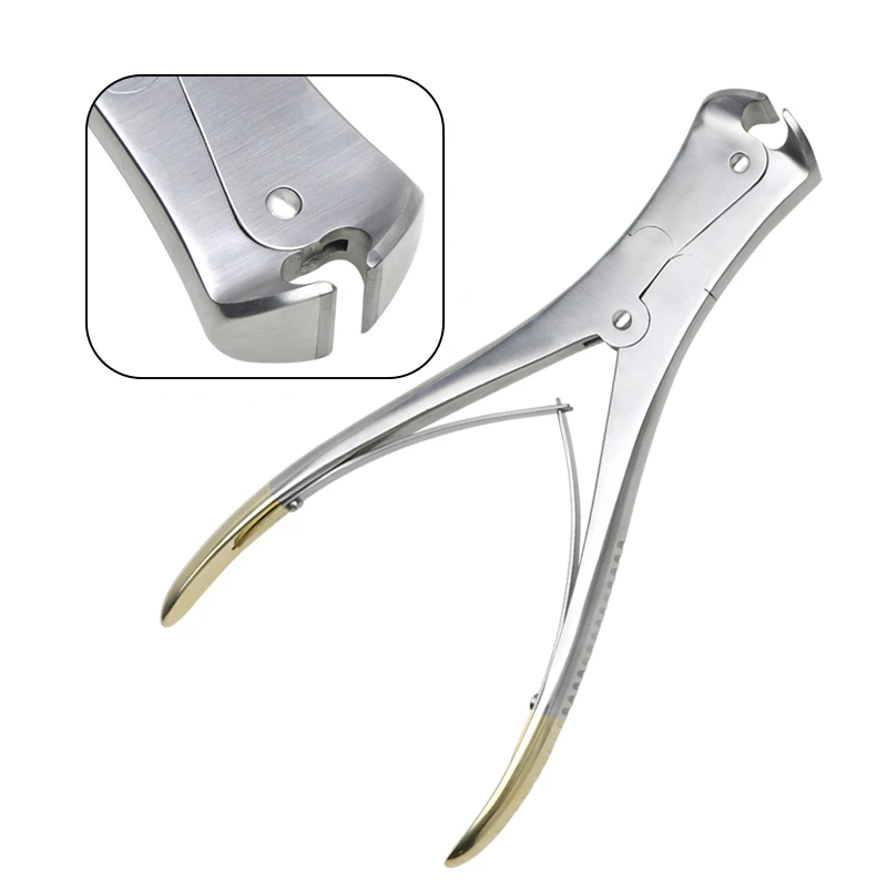 greatlh-1pcs-front-end-wire-cutting-plier-kirschner-pliers-fine-head-orthopedic-scissors-veterinary-orthopedic-instruments