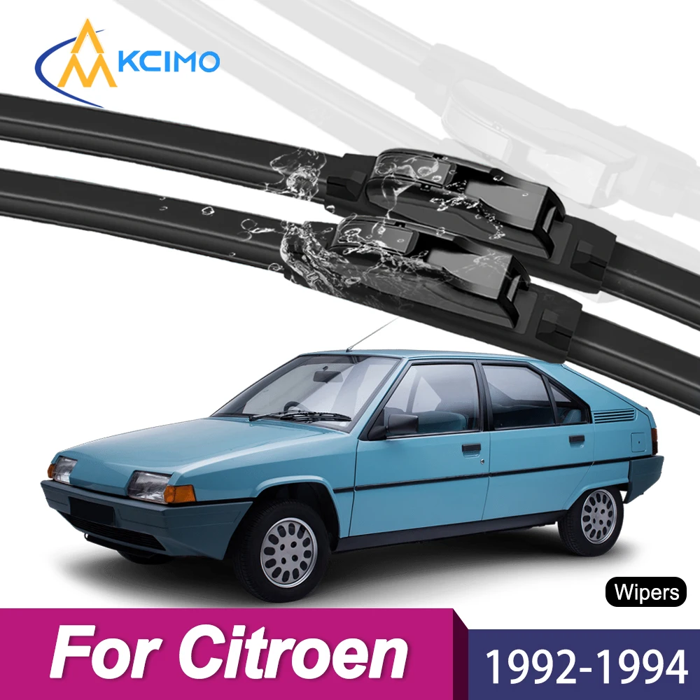 

Wiper Blades for Citroen Citroen BX 1992-1994, Front Windshield Wipers, Streak-Free Quiet All-Weather Wipers