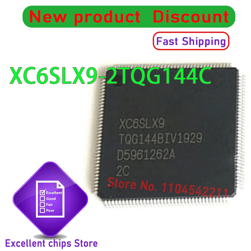 

5 шт./лот, оригинальный XC6SLX9-2TQG144C XC6SLX9-TQG144 XC6SLX9-2TQG144 XC6SLX9 TQPF144 100% новый и подлинный