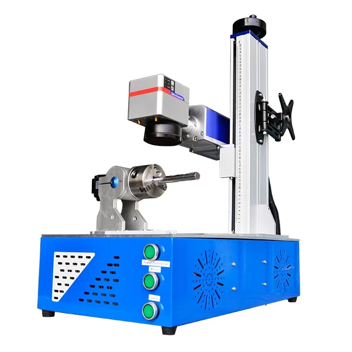 

35% Discount!!! Fiber La ser Marking Machines La ser Engraver Metal Engraving Machine for Jewelry La ser Printer Sale