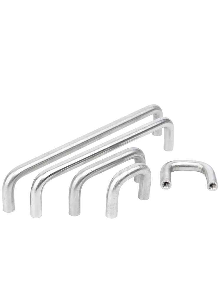 M4 M5 M6 M8 304 Stainless Steel Solid U-shaped Handle Wardrobe Door Cabinet Door Industrial Welded Pulls Knobs Furniture image 6