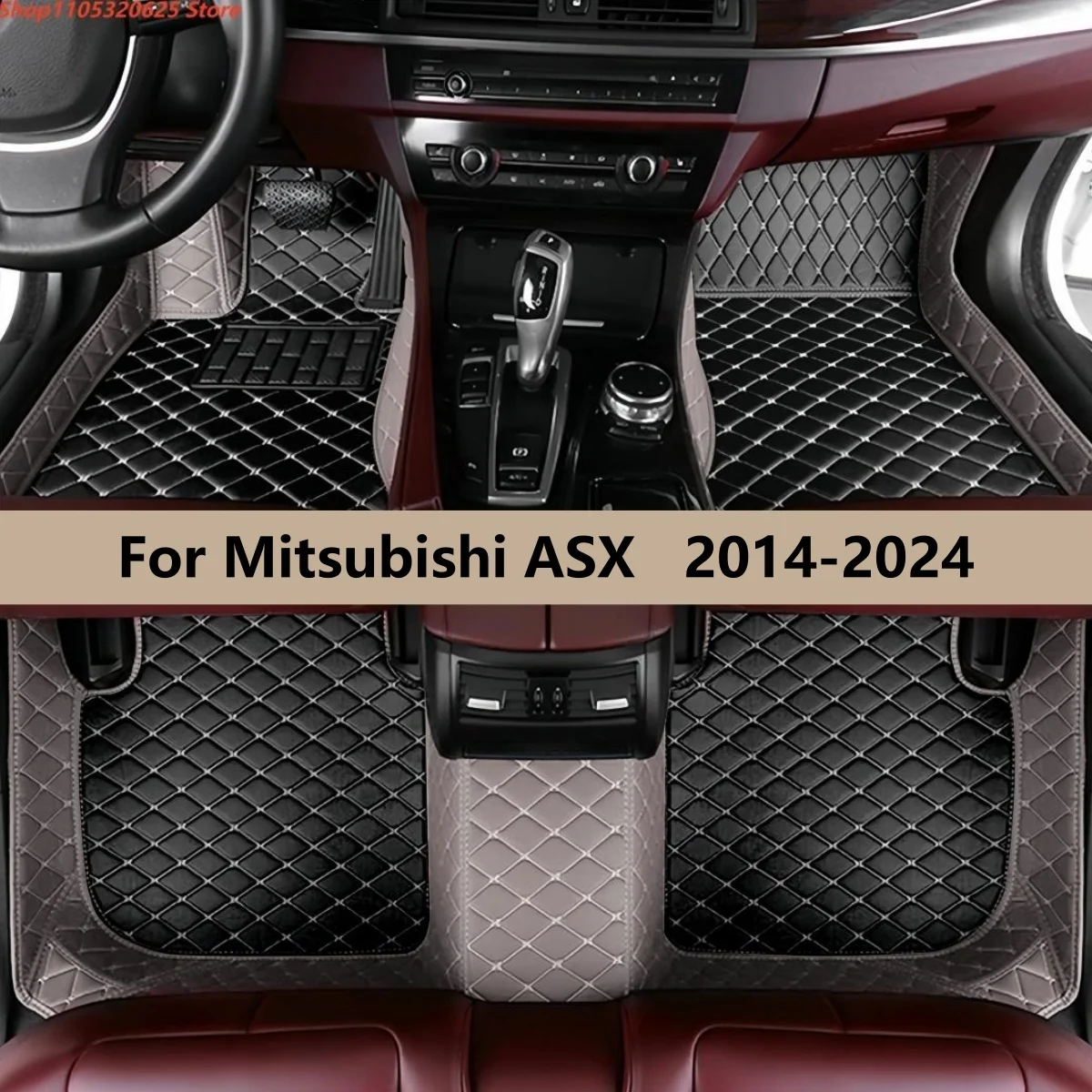 

Автомобильные коврики для Mitsubishi ASX 2014-2024: ковры, подкладки для ног, аксессуары