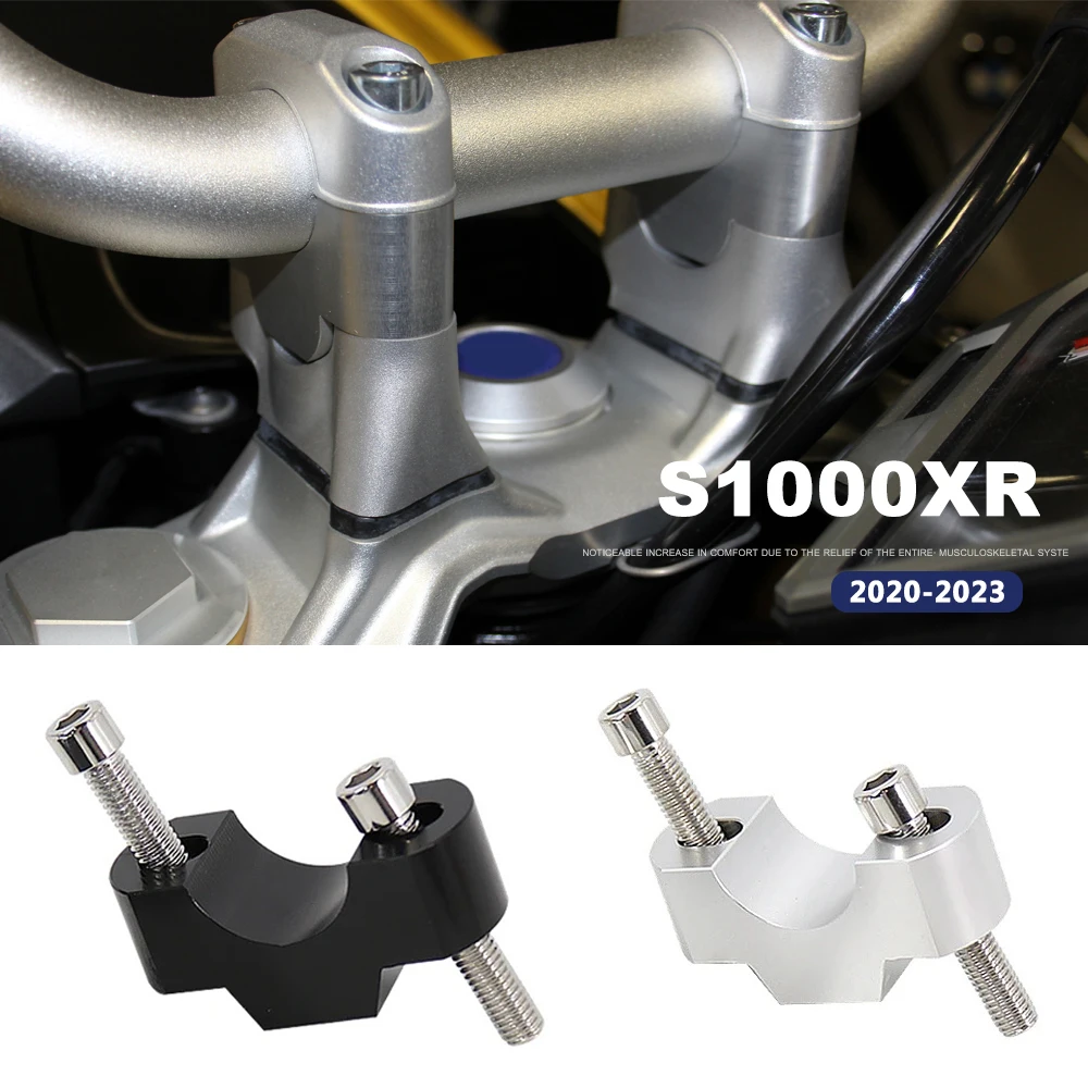 

Motorcycle Handle Bar Riser Clamp Extend Handlebar Risers Mounting CNC Aluminum Kit S1000XR 2020-2023 For BMW S 1000 XR S1000 XR