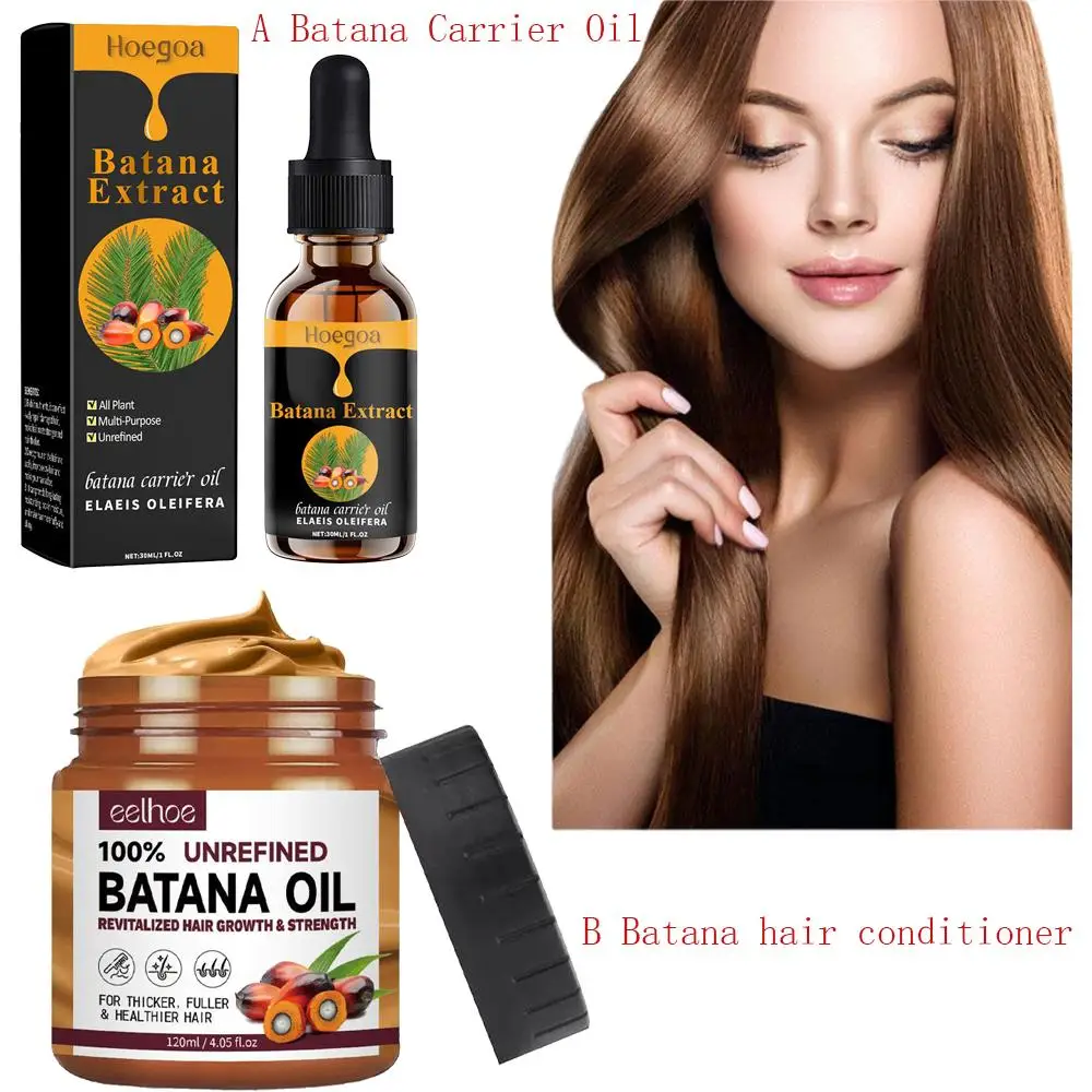 Batana Serum perawatan rambut, perbaikan rambut rusak, menghaluskan, menenangkan, Anti kerusakan, memberi nutrisi, produk perawatan rambut bersinar