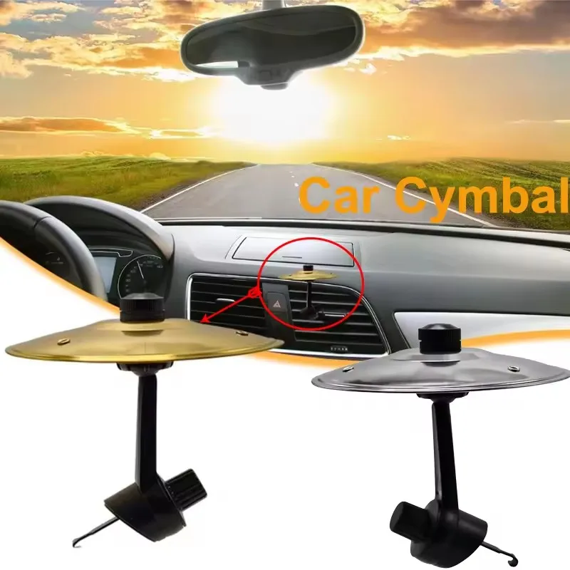 

Universal Car Dashboard Cymbal Toy Funny Dancing Decoration with Suction Cup Vibration Car Accessories Car Interior Accessories