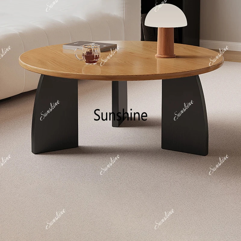 

Modern Simple Coffee Table Round Design Creative Aesthetic Coffee Tables Elegant Luxury Mesa De Centro Living Room Furniture