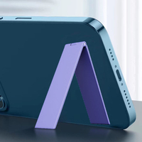 New Ultra Thin Mobile Phone Holder Universal Metal Desktop Cellphone Compact Stand Foldable Bracket Kickstand for iPhone Xiaomi