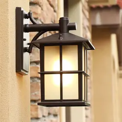 New Chinese Style Waterproof Wall Lamp Home Balcony Door Aisle Corridor Light Outdoor Garden Villa Courtyard Lamps