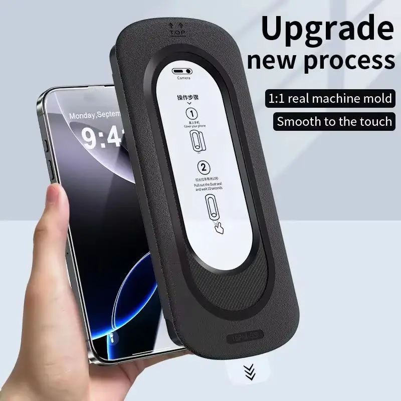 3 Stück HD Panzerglas Displayschutzfolie für iPhone 17 ProMax und 17 Pro, vollständige Kantenabdeckung, einfache Installation, kompatibel mit iPhone 17
