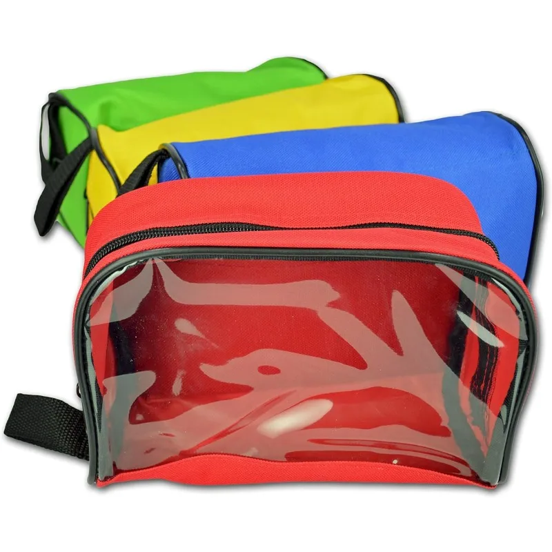 Medic First Responder EMT Trauma Bag Stocked First Aid Trauma Fill Kit D (RED)