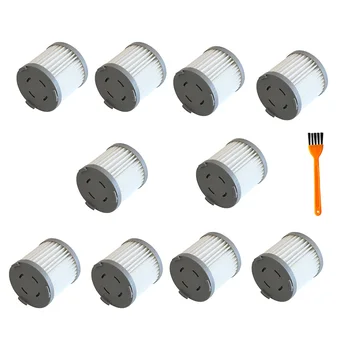 10 pçs hepa substituição do filtro para cocotec conga rockstar 500 final xtrem conga rockstar 700 1200 aspirador de pó de reposição