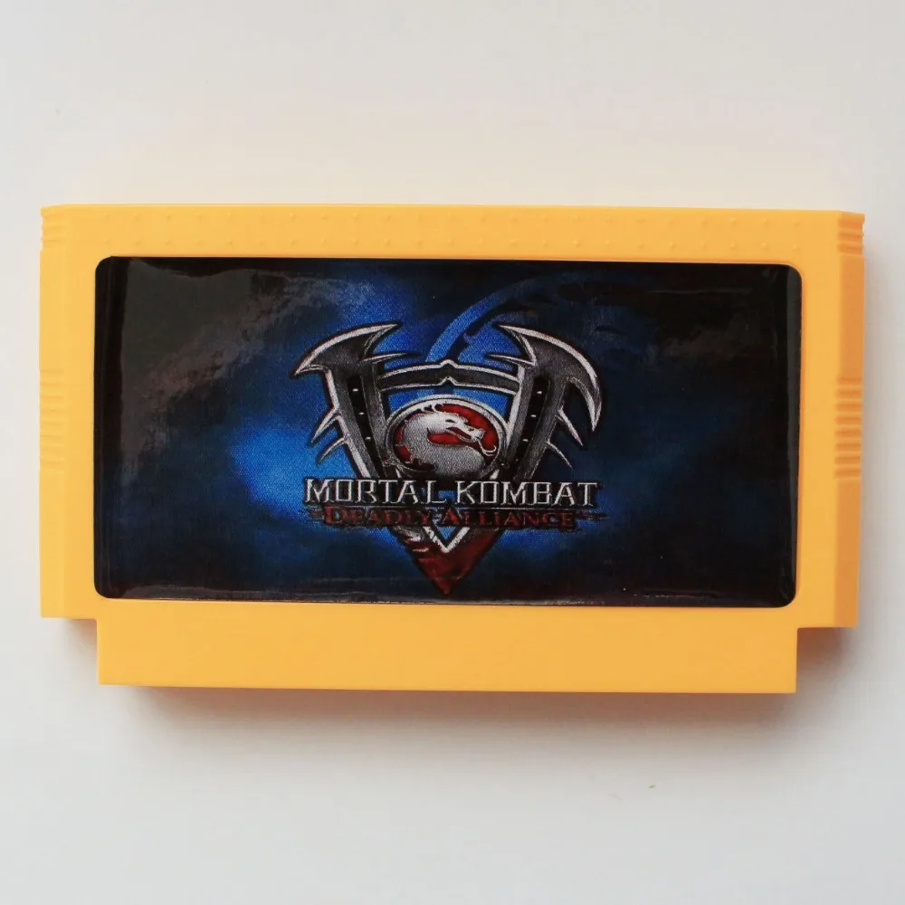 Mortal kombat-tarjeta de juego V de 60 pines para reproductor de juegos, 8 bits, Subor