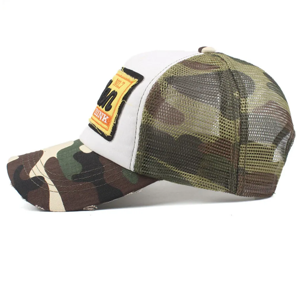 Pouliční oblečení dopis výšivka pletivo táta baseballová čepice móda snapback boky chmel outdoorové Y2K trucker klobouky gorras F2719 pro ženy muži