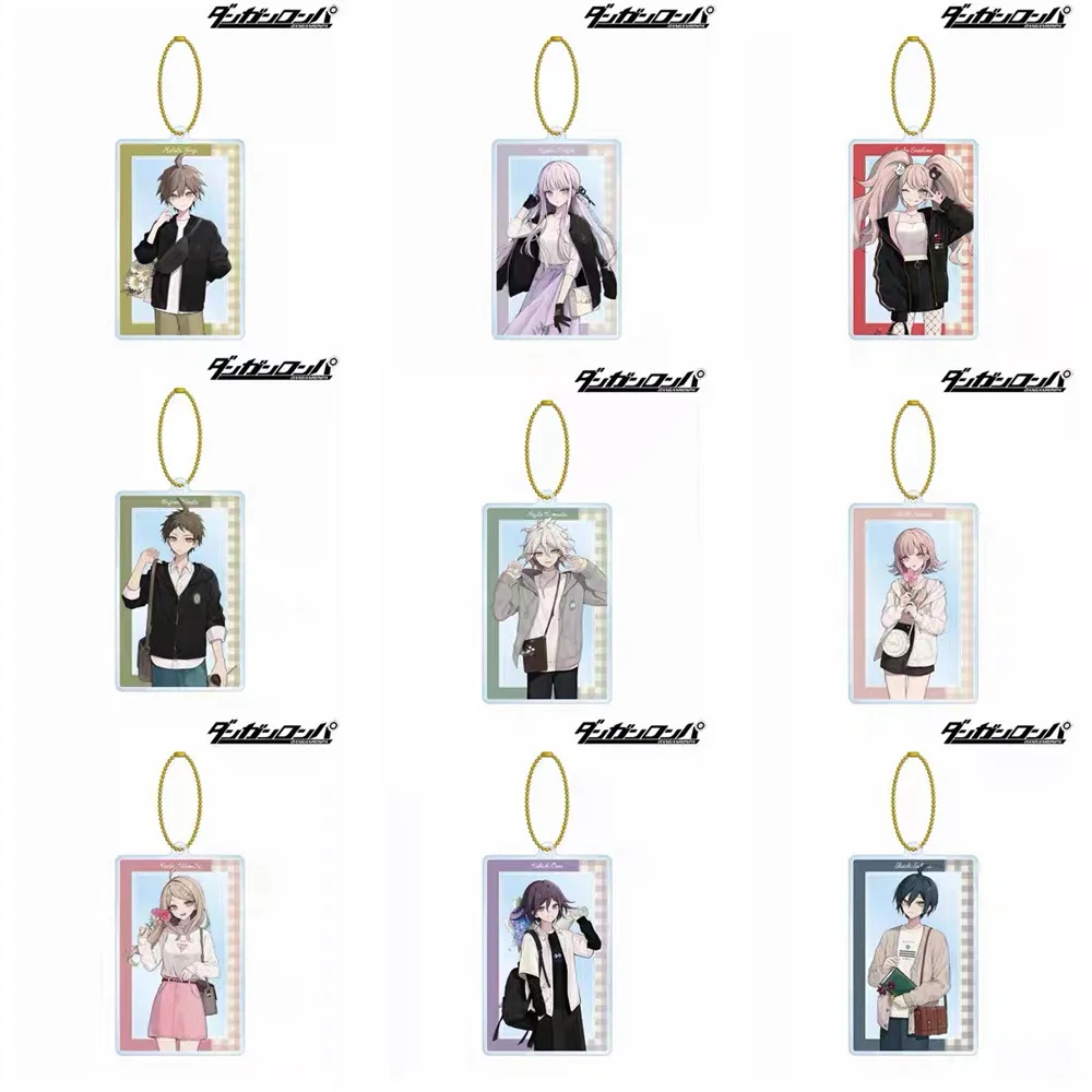 

Акриловый брелок с персонажами аниме: Наэги Макото, Киригири Киоко, Эношима Дзюнко, Хината Хадзиме. Подвеска для сумки/рюкзака. Прекрасный подарок.