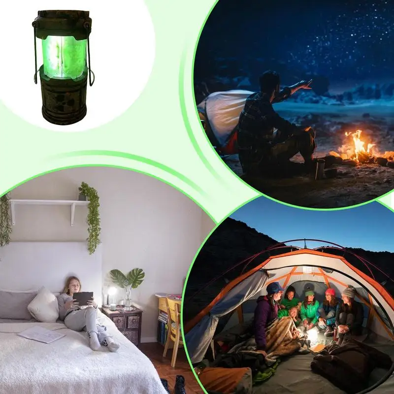 Waterproof Tent Light Nuclear Reactor Lantern Centerpieces For Tables Water Resistant Portable Flashlight For Camping Power