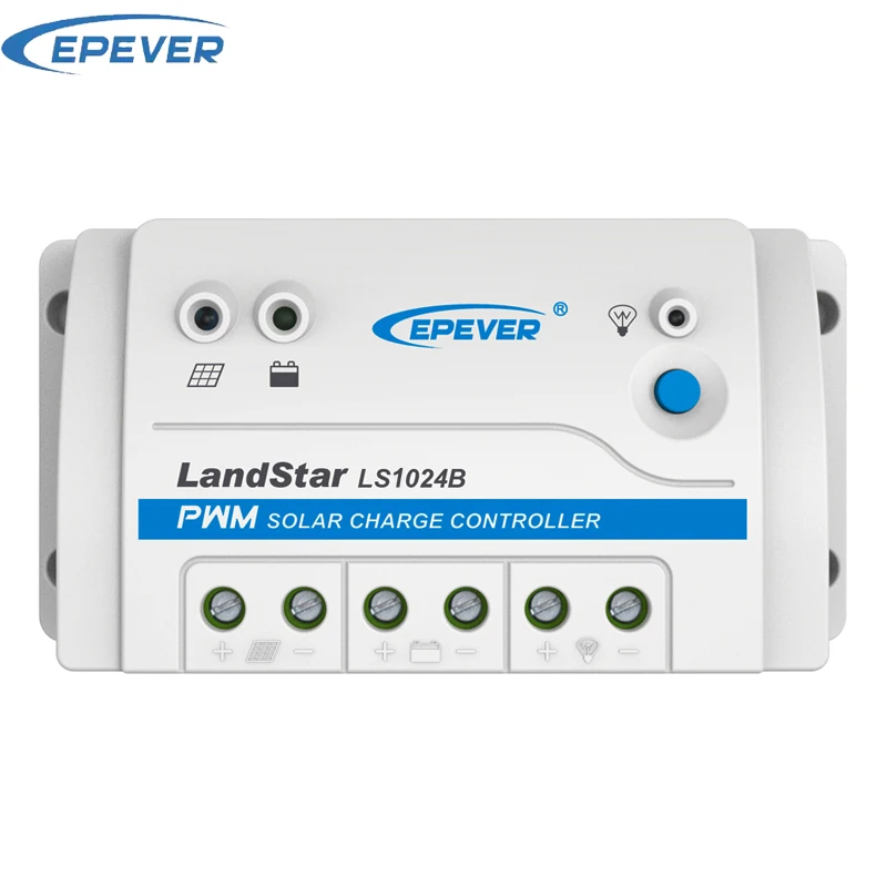 

EPEVER LS1024B 10A Контроллер заряда солнечной батареи Макс. Входное напряжение PVD ШИМ-контроллер 50 В с интерфейсом RS485