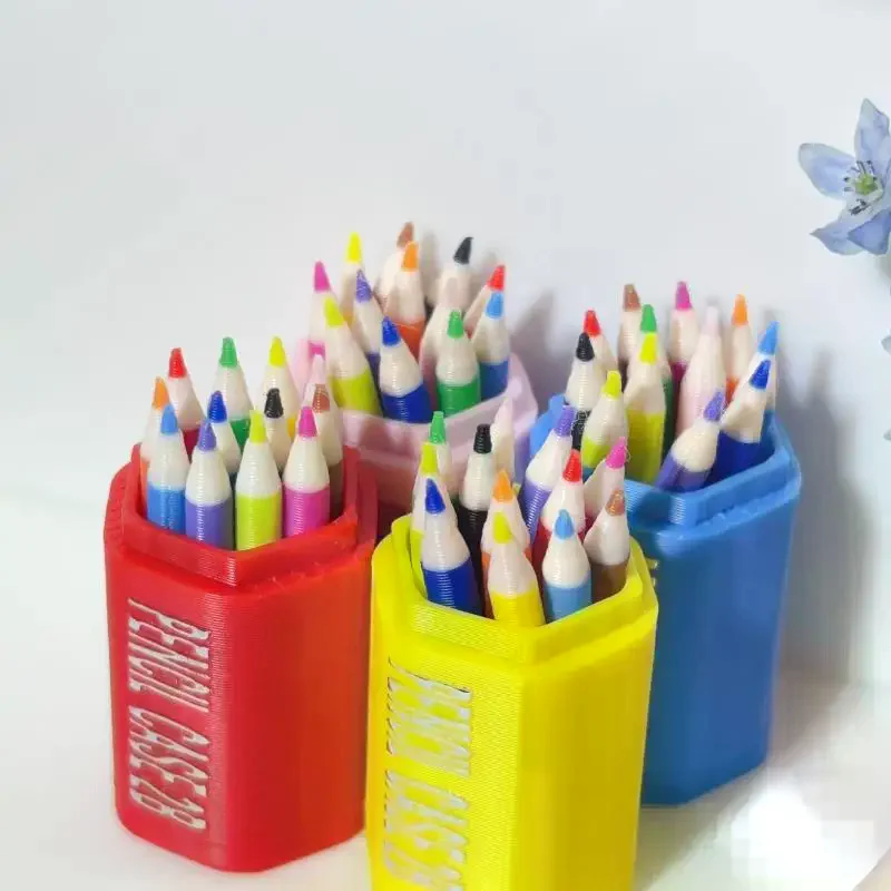 Mini lápiz de colores en miniatura para casa de muñecas, suministros escolares, modelo para decoración de casa de muñecas, juguetes para juego de imitación, regalo, 10/12 Uds.