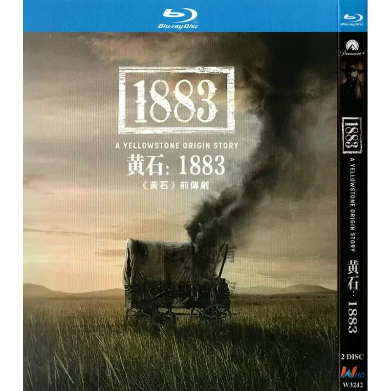 

American Western Drama Yellowstone Prequel 1883 1080p High Definition BD Blu-ray 2 Disc