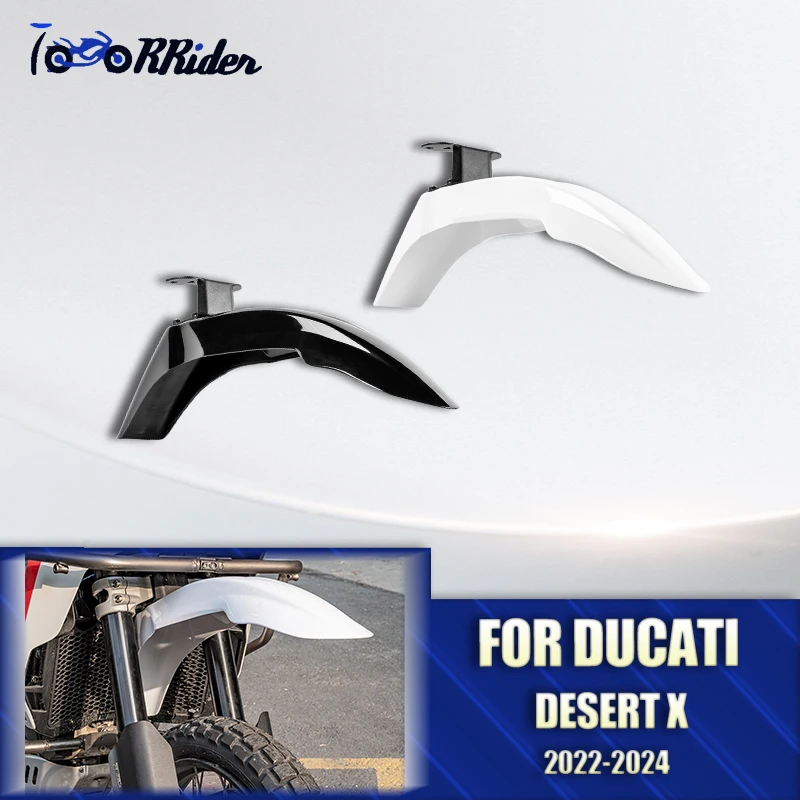 

For Ducati DesertX 2022-2024 23 Motorcycle Mudguard Front Fender Mudflap Splash Guard Cover Motorcycle Accessoriess para auto