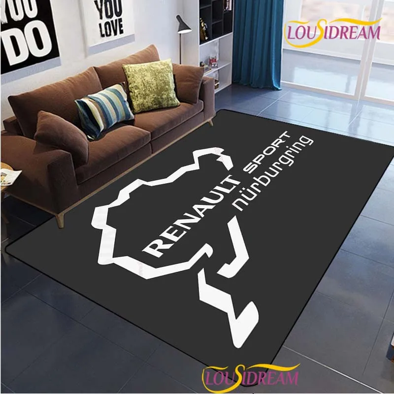 Nurburgring F1 international track Carpet for Living Room Bedroom Area Rug decor Kitchen unslip floor Mat Alfombra birthday gift