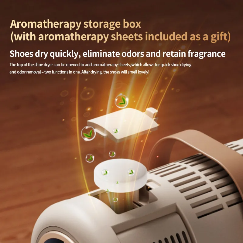 Foldable Shoe Dryer Electric Shoe and Boot Dryer Timing Control Household Shoe Warmer Portable Heater For Socks Boots image 6