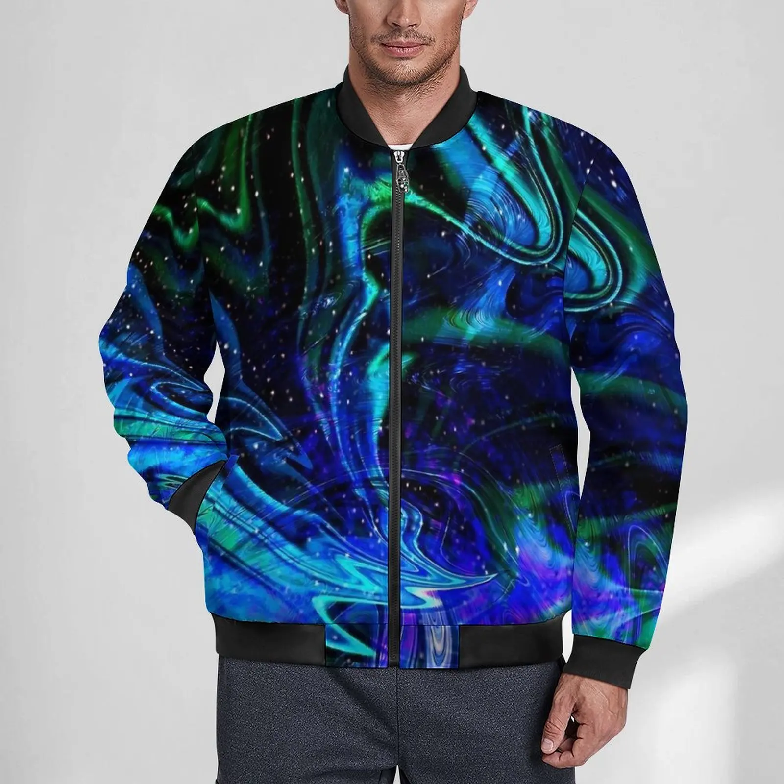 

Contrast Color Casual Jackets Swirls Print Hooded Windbreak Men Design Coats Autumn Vintage Outdoor Jacket Plus Size 5XL