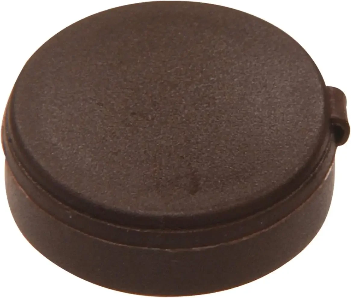 

59053 Hinge Screw Cover, 1/4-Inch, Brown, 8-Pack
