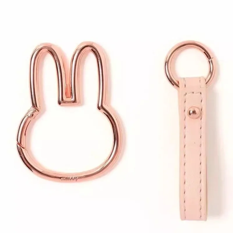 Gantungan Kunci Miffy Gantungan Kunci Kepala Kelinci Kartun Kawaii untuk Tas Telepon Mobil Uniseks Hadiah Lucu untuk Hadiah Ulang Tahun Natal untuk Remaja